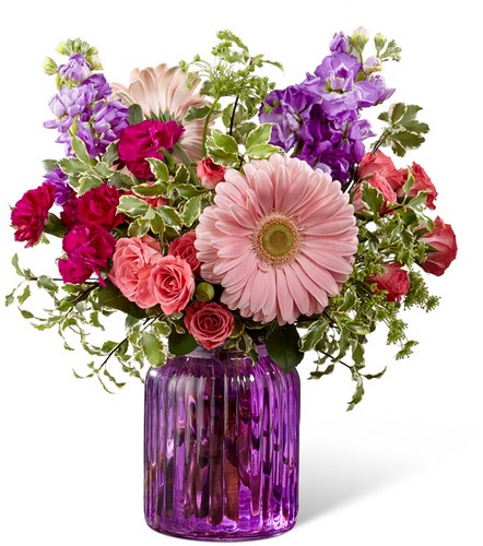 The FTD Purple Prose Bouquet by Better Homes and Gardens 